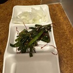 麺の蔵 かめだ屋 - お気に入りの無料トッピング2品