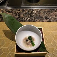 名駅 鉄板焼き 森本Ｘ Premium - 黒毛和牛の和風出汁煮込み