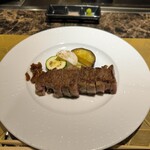 名駅 鉄板焼き 森本Ｘ Premium - A5黒毛和牛サーロイン