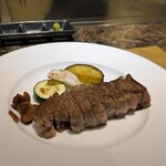 名駅 鉄板焼き 森本Ｘ Premium - A5黒毛和牛サーロイン