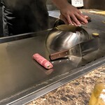 名駅 鉄板焼き 森本Ｘ Premium - 焼きしゃぶ