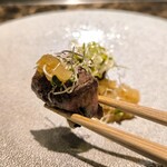 名駅 鉄板焼き 森本Ｘ Premium - 焼きしゃぶ