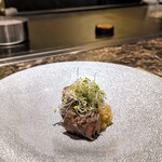 名駅 鉄板焼き 森本Ｘ Premium - 焼きしゃぶ