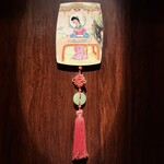 中国飯店 富麗華 - 赤い飾りの女性用のトイレ　