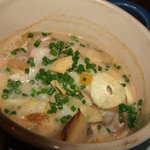 レストランよねむら - 蛤と野菜のグラタン