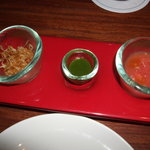 レストランよねむら - パスタ付け合せ