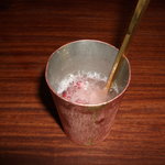 レストランよねむら - 口直しシャーベット
