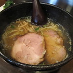 旅の途中 - しおラーメン（+チャーシュー1枚）