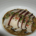 鮑とその肝のリゾット