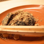 緒方 - デザートはわらびもち。