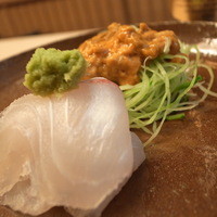 緒方 - ウニ＆鯛
