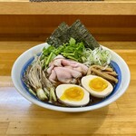 麺屋 しん蔵 - 限定 セリと生姜醤油そば 1200円  味付玉子 100円