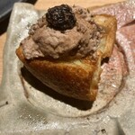 炭焼 おかげさん - レバーパテと自家製ラムレーズン