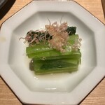 炭焼 おかげさん - 小松菜のお浸し