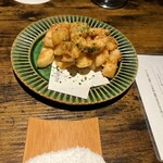 炭焼 おかげさん - アンチョビポテト