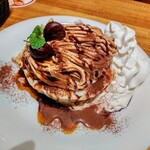アロハテーブル - クリスピーモンブランパンケーキ