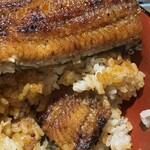 うな勢 - 「将軍丼」二段目