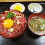 市場食堂 - 中落丼