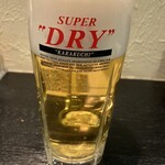 ホルモン しま田 - 生ビール