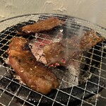 ホルモン しま田 - 焼けー！
