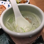 ねぎし - 牛テールスープ