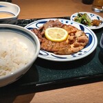 ねぎし - 5種盛りわんぱくセット　　　・赤タン
・白タン
・牛ロース
・味噌ポーク
・旨辛豚