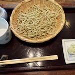 翁 - ざるそば¥1000