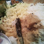 Spice&Dining KALA - パイナップルのカーラン…果実の酸っぱいカレー（ライス上）