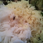 Spice&Dining KALA - バスマティーライスとレモンライス　ものっそい長細い。