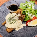 はるら - 鯵フライ(まさかのタルタルソース)