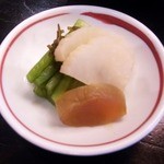 鰻 小林 - お新香