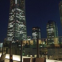 キッチン 大宮 MARK IS みなとみらい店 - テラス席の夜景