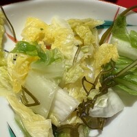 炭焼 うな富士 有楽町店 - 添え物（浅漬け）