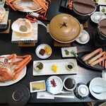 かに八代 れんが亭 - カニ2杯フルコース！