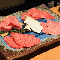 大東園 離れ 祇園亭 - 赤身盛り合わせ
