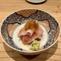 鮨中村 - 鰤昆布〆