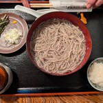 そば処 上代 - 釜揚げ蕎麦の大盛