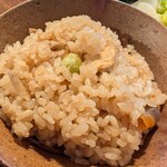 そば処 上代 - 炊き込みご飯