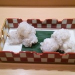 稲荷町髙はし - 鱧  炙りと湯引き