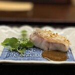 宮坂 - 焼き物：アマダイのうろこ焼き