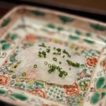 宮坂 - 強肴：ハゼとハゼの肝と醤油