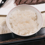 和田金 - ライス、香の物