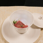 和田金 - 牛肉のすまし汁