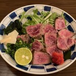 ひでや - 三ケ日牛のたたき