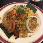 カーン・ケバブ・ビリヤニ - ビリヤニとライタ