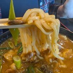 やまびこ弁天 - 牛すじカレーうどん