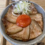 宍道湖しじみ中華蕎麦 琥珀 - 吊るし焼きバラ丼