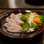 鷹匠鍋 あか羽 - 雉(キジ)刺し