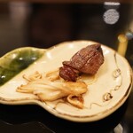 鷹匠鍋 あか羽 - むね肉先端