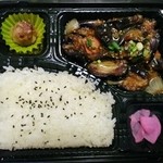 デリカぱくぱく - 茄子味噌炒め弁当 270円